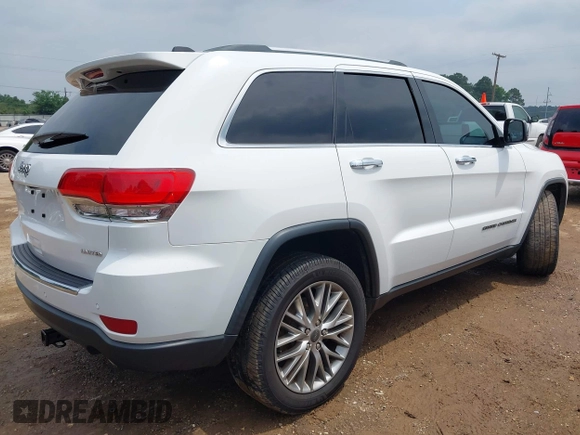 2018 Jeep Grand Cherokee Sterling with VIN 1C4RJEBG8JC289169, listed as a IAAI auction lot 42267113 with 77,274 mi miles and . Bid and sale history available at DreamBid. Image 4.