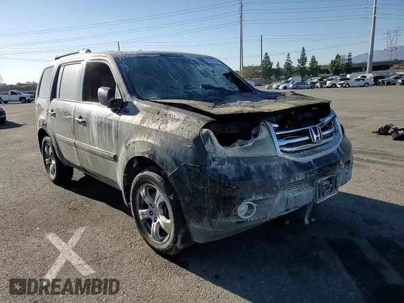 2014 Honda Pilot EX-L with VIN 5FNYF3H52EB011478, listed as a Copart auction lot 81804884 with Not Provided miles and Non Repairable. Bid and sale history available at DreamBid. Image 11.