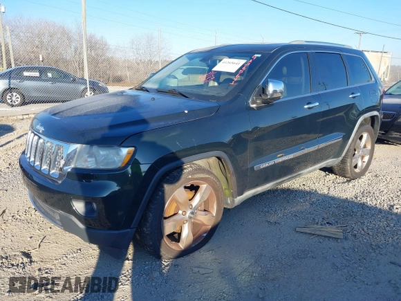 2011 Jeep Grand Cherokee Overland with VIN 1J4RS6GT3BC583261, listed as a IAAI auction lot 41265641 with 184,984 mi miles and . Bid and sale history available at DreamBid. Image 19.