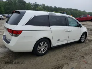 2014 Honda Odyssey EX-L with VIN 5FNRL5H63EB079306, listed as a Copart auction lot 57170635 with 256,140 mi miles and Clean title. Bid and sale history available at DreamBid. Image 3.