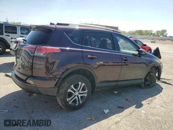 2017 Toyota RAV4 LE z VIN 2T3ZFREV4HW362063, wystawiony jako Copart lot #53992765 z przebiegiem Nie podano mil oraz Szkoda całkowita • Salvage title. Historia ofert i sprzedaży dostępna na DreamBid. Obrazek 3.