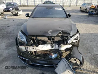 2017 Mercedes-Benz S 550 with VIN WDDUG8CB2HA292173, listed as a Copart auction lot 45757075 with 99,985 mi miles and Salvage Title. Bid and sale history available at carsss.com. Image 5.