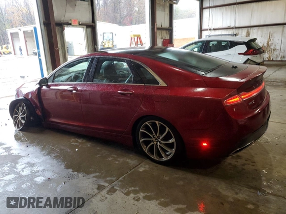 2018 Lincoln MKZ Reserve with VIN 3LN6L5FC9JR607754, listed as a Copart auction lot 84301814 with 74,604 mi miles and Salvage Title. Bid and sale history available at DreamBid. Image 2.