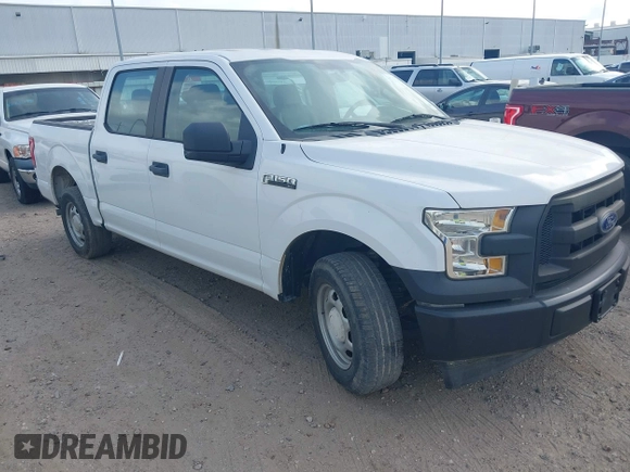 2017 Ford F-150 XL with VIN 1FTEW1C83HKD95514, listed as a IAAI auction lot 42329288 with 35,922 mi miles and . Bid and sale history available at DreamBid. Image 1.