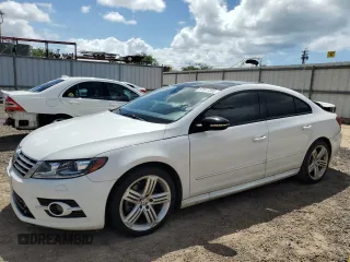 2017 Volkswagen CC R-Line Executive with VIN WVWFP7AN9HE503484, listed as a Copart auction lot 57677285 with 57,567 mi miles and Salvage title. Bid and sale history available at DreamBid. Image 1.