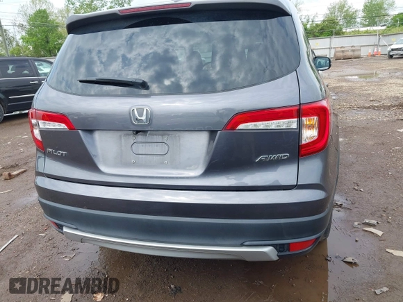 2019 Honda Pilot EX-L with VIN 5FNYF6H57KB053786, listed as a IAAI auction lot 42161832 with 89,326 mi miles and . Bid and sale history available at carsss.com. Image 16.