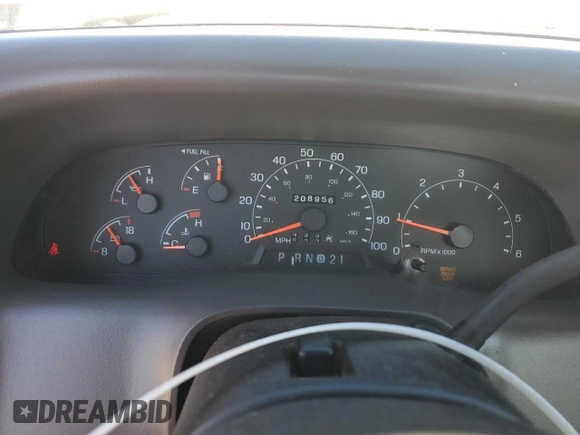 2001 Ford F-250 XL with VIN 1FTNF20L71EB45650, listed as a Copart auction lot 79976034 with 208,956 mi miles and Clean title. Bid and sale history available at DreamBid. Image 9.