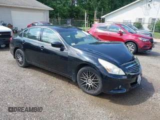 2011 Infiniti G25 x with VIN JN1DV6ARXBM651833, listed as a IAAI auction lot 42539834 with 120,435 mi miles and . Bid and sale history available at DreamBid. Image 1.