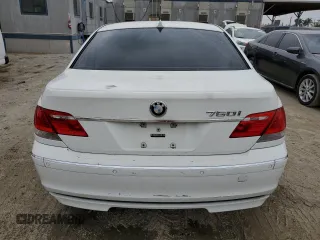 2006 BMW 7 Series 750i с VIN WBAHL835X6DT01146, выставлен на аукционе Copart как лот 58617325 с пробегом 99 178 миль миль и Чистый • Clean title. История ставок и продаж доступна на DreamBid. Изображение 6.