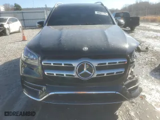 2023 Mercedes-Benz GLS with VIN 4JGFF5KE1PA967716, listed as a Copart auction lot 46681175 with 21,638 mi miles and Salvage Title. Bid and sale history available at carsss.com. Image 5.