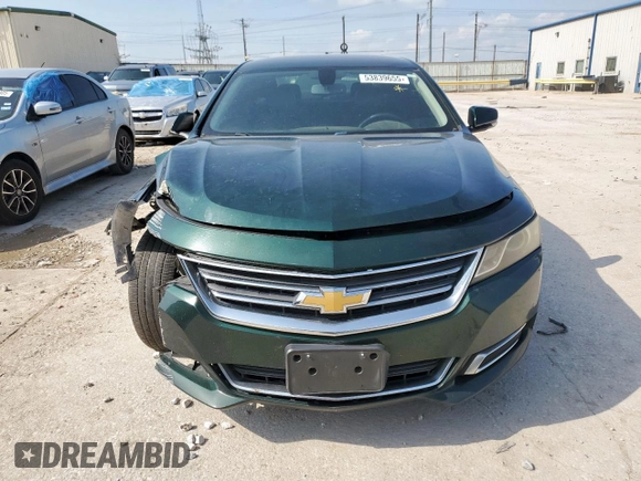 2015 Chevrolet Impala LT with VIN 2G1115SL7F9288421, listed as a Copart auction lot 53839655 with 107,492 mi miles and Salvage Title. Bid and sale history available at DreamBid. Image 5.