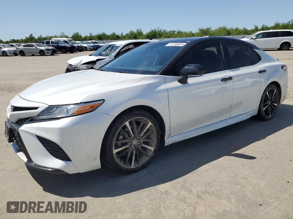 2020 Toyota Camry XSE with VIN 4T1K61AK4LU384743, listed as a Copart auction lot 51706605 with 79,864 mi miles and Salvage Title. Bid and sale history available at DreamBid. Image 1.