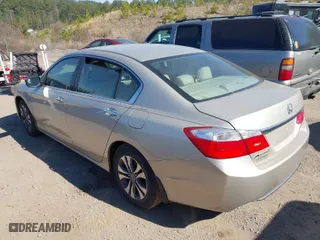 2015 Honda Accord Sedan LX with VIN 1HGCR2F38FA053825, listed as a IAAI auction lot 41671831 with 160,432 mi miles. Bid and sale history available at carsss.com. Image 3.
