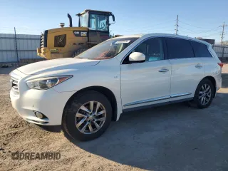 2014 Infiniti QX60 with VIN 5N1AL0MM3EC546530, listed as a Copart auction lot 47818965 with 141,099 mi miles and Salvage title. Bid and sale history available at DreamBid. Image 1.