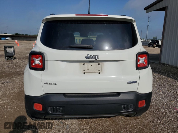 2017 Jeep Renegade Latitude z VIN ZACCJBBB7HPG28986, wystawiony jako Copart lot #55303055 z przebiegiem 40 839 mil mil oraz Szkoda całkowita • Salvage title. Historia ofert i sprzedaży dostępna na DreamBid. Obrazek 6.