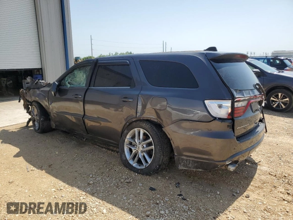 2021 Dodge Durango GT Plus with VIN 1C4RDHDG8MC627034, listed as a Copart auction lot 55699745 with Not provided miles and Clean title. Bid and sale history available at DreamBid. Image 2.