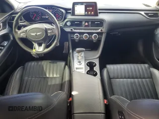 2019 Genesis G70 3.3T Advanced with VIN KMTG74LE9KU043838, listed as a Copart auction lot 71562724 with 57,376 mi miles and Non Repairable. Bid and sale history available at carsss.com. Image 8.