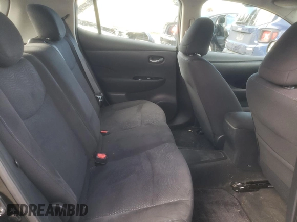 2015 Nissan LEAF SV with VIN 1N4AZ0CP1FC317091, listed as a Copart auction lot 71909263 with 35,621 mi miles. Bid and sale history available at carsss.com. Image 10.