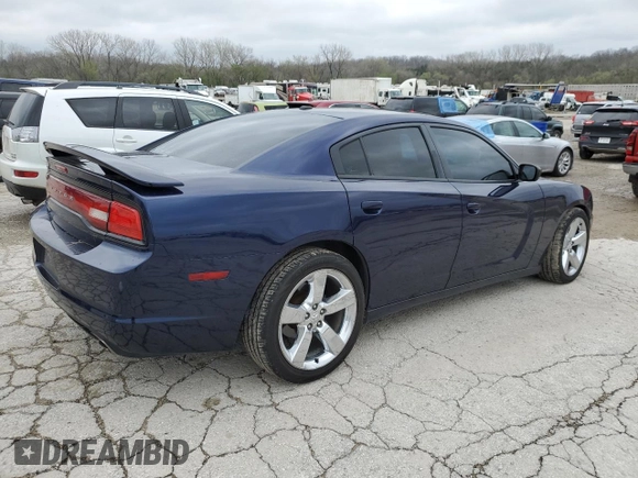 2013 Dodge Charger RT with VIN 2C3CDXCT0DH563829, listed as a Copart auction lot 49324384 with 155,350 mi miles and Clean Title. Bid and sale history available at carsss.com. Image 3.