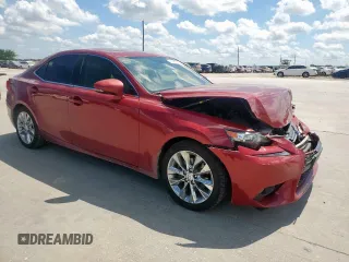 2014 Lexus IS 250 with VIN JTHBF1D28E5021485, listed as a Copart auction lot 61985045 with 117,815 mi miles and Salvage title. Bid and sale history available at DreamBid. Image 4.