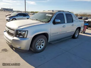 2013 Chevrolet Avalanche LTZ with VIN 3GNMCGE03DG132995, listed as a Copart auction lot 49694705 with 174,506 mi miles and Salvage Title. Bid and sale history available at carsss.com. Image 1.