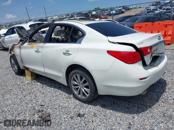 2017 Infiniti Q50 Premium z VIN JN1EV7AP6HM735763, wystawiony jako IAAI lot #39561200 z przebiegiem Nie podano mil oraz . Historia ofert i sprzedaży dostępna na DreamBid. Obrazek 3.