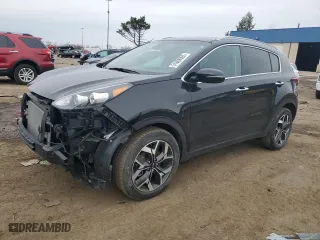 2020 Kia Sportage EX with VIN KNDPNCAC8L7657134, listed as a Copart auction lot 51809905 with 21,225 mi miles and Clean Title. Bid and sale history available at carsss.com. Image 1.