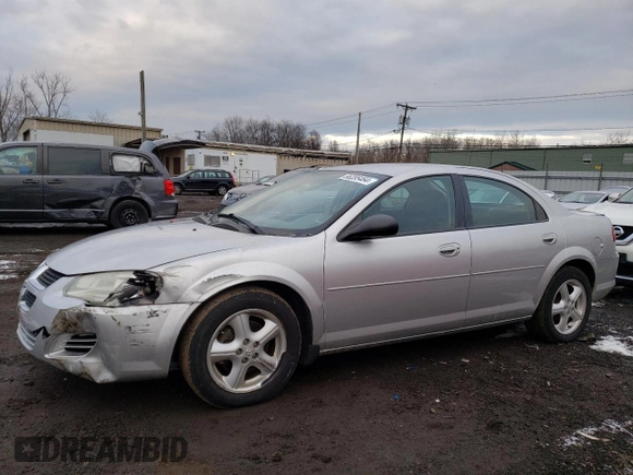 2004 Dodge Stratus SXT with VIN 1B3EL46X24N349549, listed as a Copart auction lot 86285464 with 93,936 mi miles and Non Repairable. Bid and sale history available at DreamBid. Image 1.