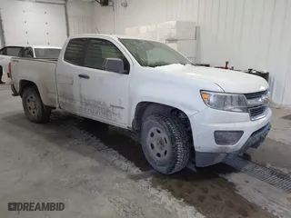 2018 Chevrolet Colorado 4WD Work Truck with VIN 1GCHTBEA5J1108715, listed as a IAAI auction lot 41407975 with 96,483 mi miles. Bid and sale history available at carsss.com. Image 1.