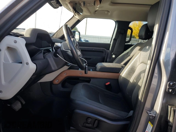 2020 Land Rover Defender SE with VIN SALEP7EU1L2009698, listed as a Copart auction lot 78194764 with 63,407 mi miles and Salvage title. Bid and sale history available at DreamBid. Image 7.