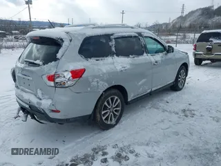 2015 Nissan Pathfinder Platinum z VIN 5N1AR2MM1FC675197, wystawiony jako IAAI lot #41595067 z przebiegiem 96 135 mil mil oraz . Historia ofert i sprzedaży dostępna na DreamBid. Obrazek 4.