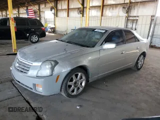 2005 Cadillac CTS with VIN 1G6DP567350161564, listed as a Copart auction lot 46433365 with 158,236 mi miles and Salvage Title. Bid and sale history available at carsss.com. Image 1.