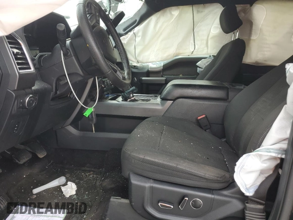 2016 Ford F-150 XLT with VIN 1FTEW1EFXGKF02911, listed as a Copart auction lot 57268625 with 114,794 mi miles and Salvage title. Bid and sale history available at DreamBid. Image 7.