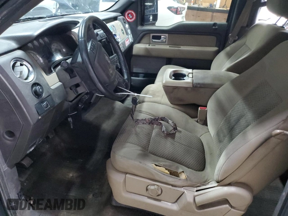 2010 Ford F-150 XL with VIN 1FTFW1E81AFA73003, listed as a Copart auction lot 62316115 with Not provided miles and Clean title. Bid and sale history available at DreamBid. Image 7.
