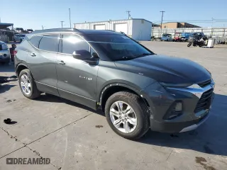 2019 Chevrolet Blazer with VIN 3GNKBCRS5KS677332, listed as a Copart auction lot 87407304 with 66,713 mi miles and Salvage Title. Bid and sale history available at carsss.com. Image 4.