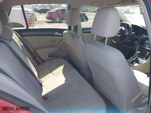 2018 Volkswagen Golf S with VIN 3VWG17AU7JM265872, listed as a IAAI auction lot 41823088 with 93,851 mi miles. Bid and sale history available at carsss.com. Image 8.
