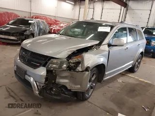 2015 Dodge Journey Crossroad with VIN 3C4PDCGG6FT578378, listed as a IAAI auction lot 41708073 with 165,318 mi miles and . Bid and sale history available at DreamBid. Image 2.