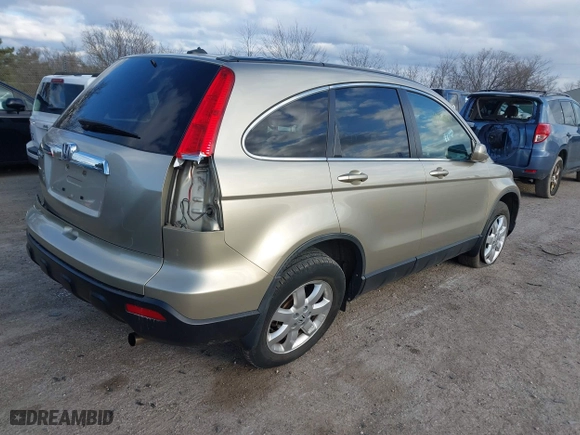 2007 Honda CR-V EX-L with VIN JHLRE48787C088325, listed as a IAAI auction lot 41986242 with 215,389 mi miles. Bid and sale history available at carsss.com. Image 4.