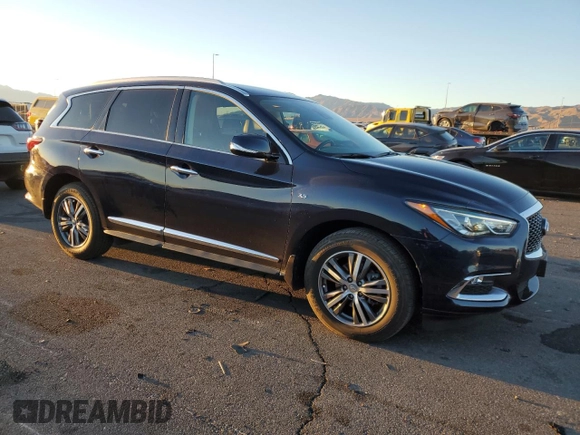 2020 Infiniti QX60 Luxe with VIN 5N1DL0MN4LC513281, listed as a Copart auction lot 89108495 with 65,021 mi miles and Salvage Title. Bid and sale history available at DreamBid. Image 4.