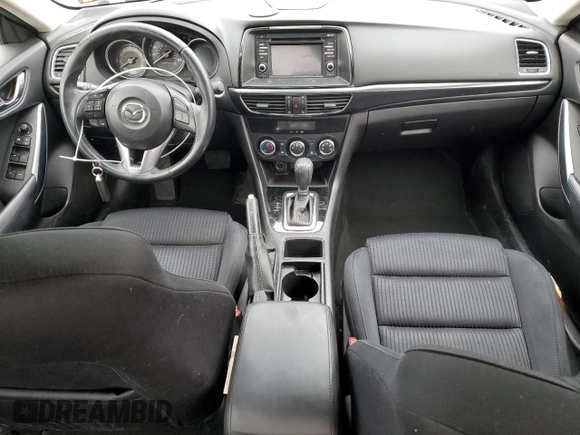 2015 Mazda 6 i Sport with VIN JM1GJ1U53F1191522, listed as a Copart auction lot 49593325 with 69,257 mi miles and Salvage Title. Bid and sale history available at carsss.com. Image 8.