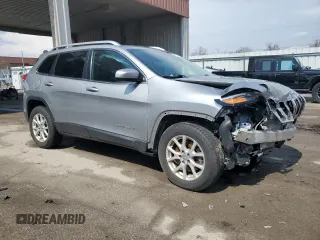 2015 Jeep Cherokee North with VIN 1C4PJMCS4FW557760, listed as a Copart auction lot 50833845 with 98,098 mi miles and Salvage Title. Bid and sale history available at carsss.com. Image 4.