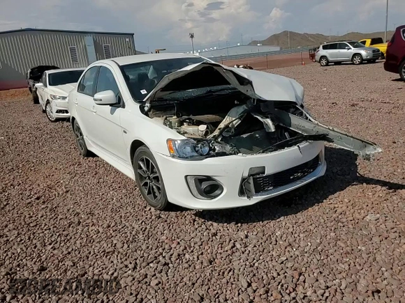 2016 Mitsubishi Lancer SE with VIN JA32V2FW7GU008504, listed as a Copart auction lot 64883884 with 42,183 mi miles and Salvage Title. Bid and sale history available at carsss.com. Image 10.