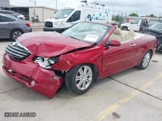 2008 Chrysler Sebring Limited with VIN 1C3LC65M28N268411, listed as a IAAI auction lot 41877805 with 110,886 mi miles. Bid and sale history available at carsss.com. Image 17.