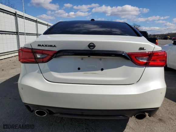 2018 Nissan Maxima SL with VIN 1N4AA6AP4JC395970, listed as a Copart auction lot 47167855 with 60,678 mi miles and Salvage Title. Bid and sale history available at carsss.com. Image 6.