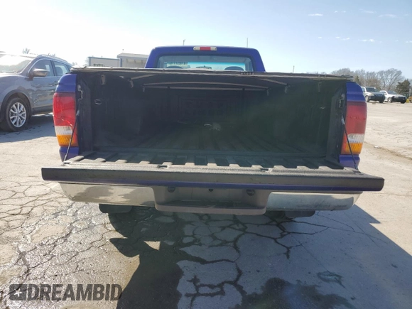1997 Ford Ranger with VIN 1FTCR10U3VTA20308, listed as a Copart auction lot 47857775 with 213,262 mi miles and Salvage Title. Bid and sale history available at carsss.com. Image 6.