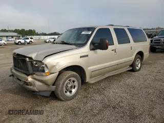 2004 Ford Excursion Limited z VIN 1FMNU42P64EA06742, wystawiony jako Copart lot #71989004 z przebiegiem 238 839 mil mil oraz Szkody całkowita. Historia ofert i sprzedaży dostępna na DreamBid. Obrazek 1.