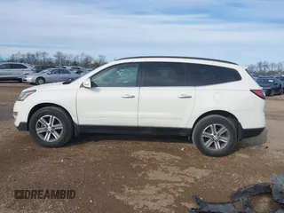 2015 Chevrolet Traverse LT with VIN 1GNKRGKD6FJ154083, listed as a IAAI auction lot 41423604 with 147,724 mi miles. Bid and sale history available at carsss.com. Image 14.