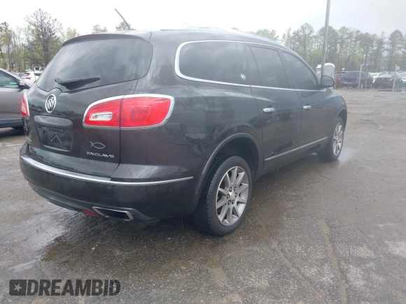 2014 Buick Enclave Leather with VIN 5GAKRBKD3EJ145904, listed as a IAAI auction lot 42019795 with 156,726 mi miles and . Bid and sale history available at DreamBid. Image 4.