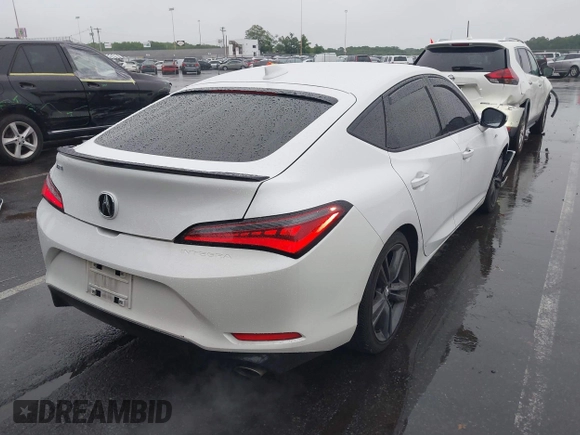 2024 Acura Integra w/A-Spec Package with VIN 19UDE4H31RA007511, listed as a IAAI auction lot 42458536 with 17,972 mi miles and . Bid and sale history available at DreamBid. Image 4.