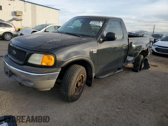 2004 Ford F-150 with VIN 2FTRF08W74CA53629, listed as a Copart auction lot 87326734 with 229,631 mi miles and Salvage title. Bid and sale history available at DreamBid. Image 1.
